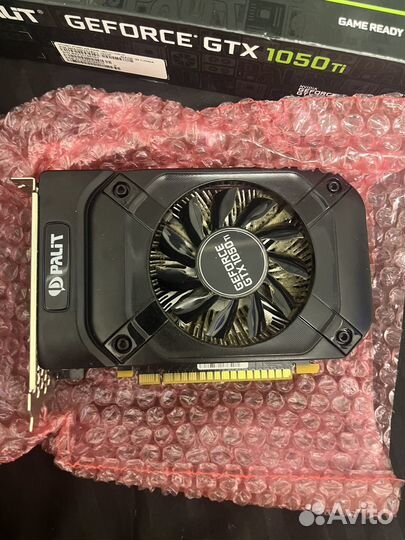 Видеокарта gtx 1050 ti palit