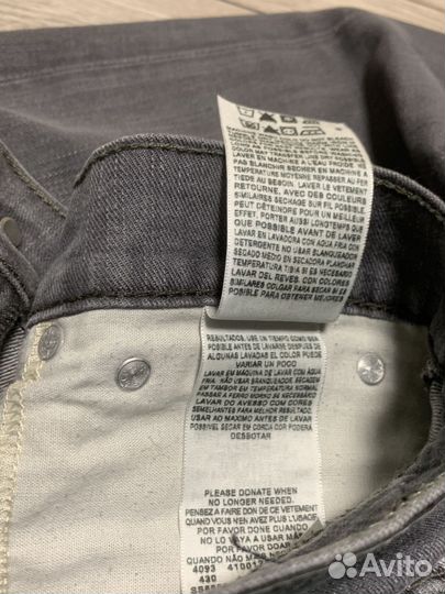 Джинсы levis 511 w 32