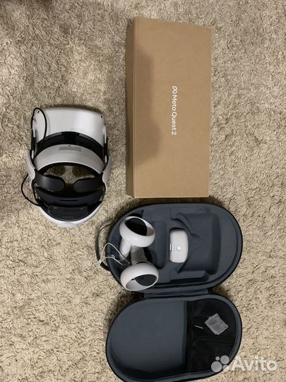 Oculus quest 2 128gb+bobovr M3 с аккумулятором