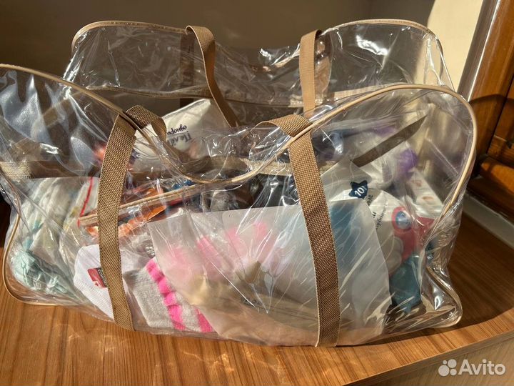 Готовая сумка в роддом 45 вещей