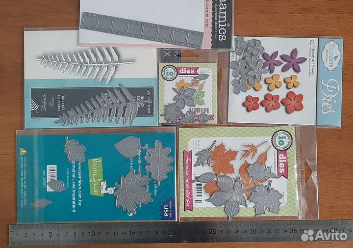 Ножи для вырубки, папки для тиснения