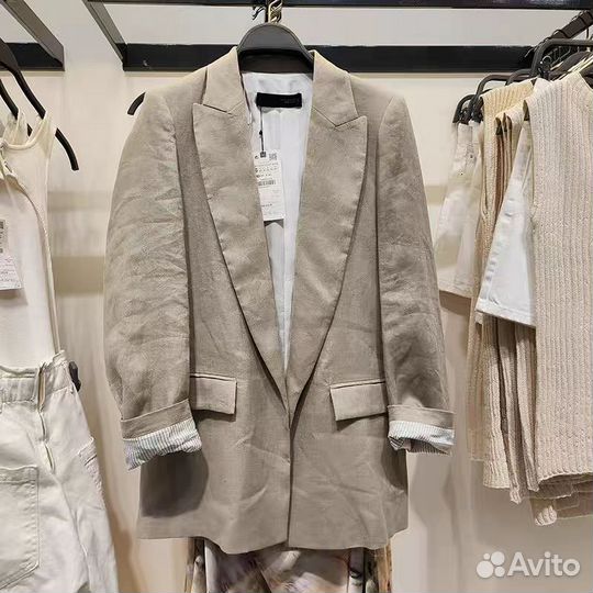 Пиджак zara новый