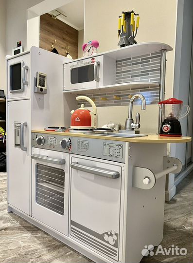 Дет Кухонный гарнитур кухня KidKraft + утварь