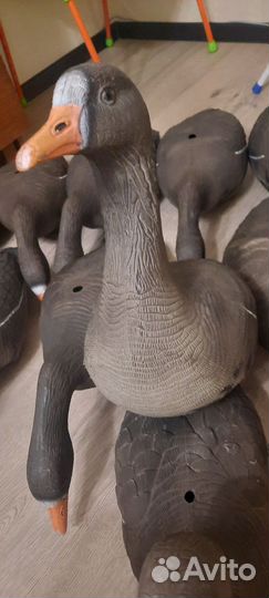 Чучела гусей softplast