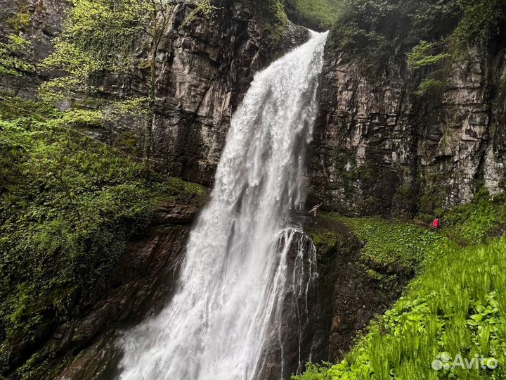 Экскурсия на водопады Абхазии