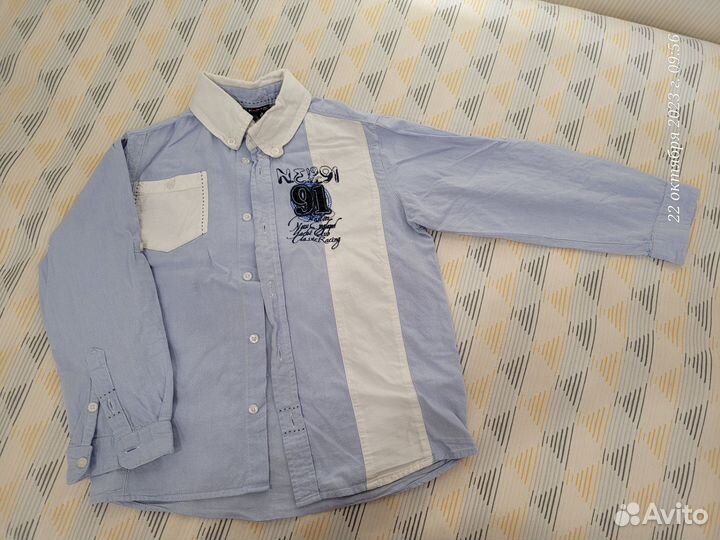 Рубашка и брюки для мальчика 128