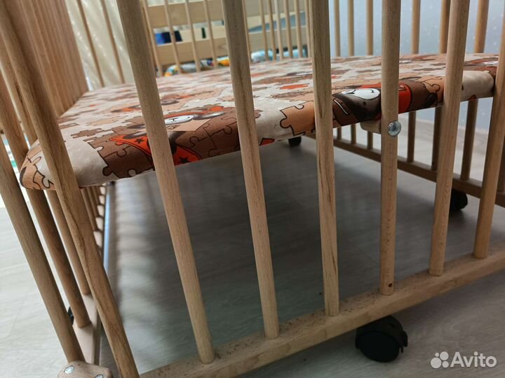 Детский деревянный манеж