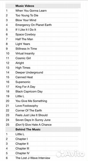 Jamiroquai - High Times Singles 1992-2006 DVD Rus