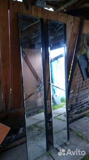 Зеркало на двери дсп