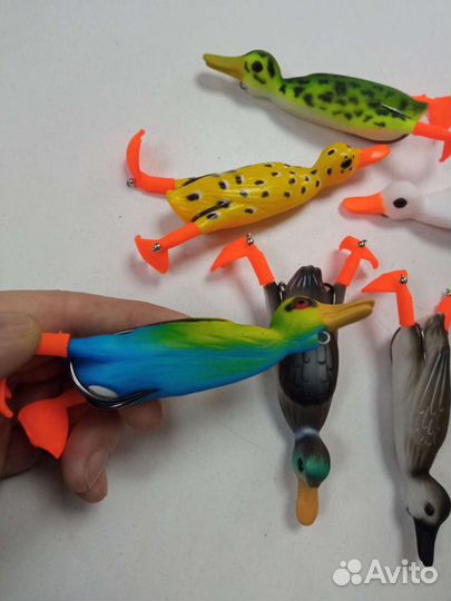 Воблер утка плавающая 3D