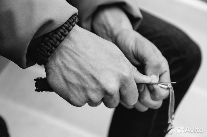 Браслет Naimakka Black Paracord Bracelet