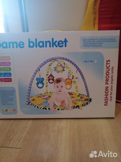 Детский развевающийся коврик