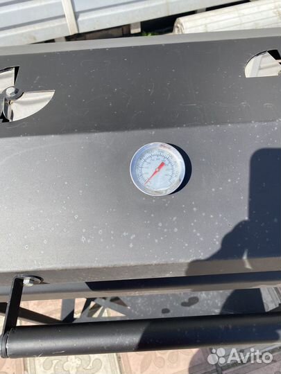 Мангал с печью под казан