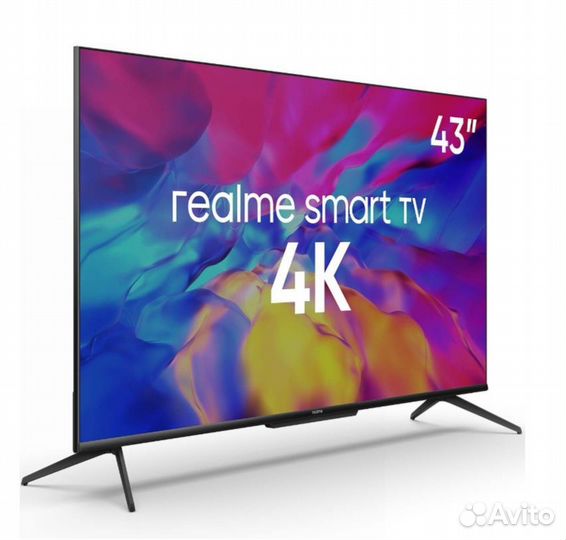 Новый Realme TV 43 RMV2004 LED, HDR,4K