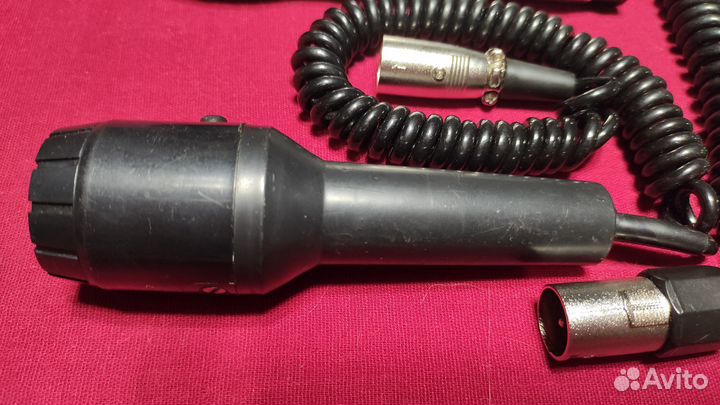 Микрофоны винтажные советские и зарубежные