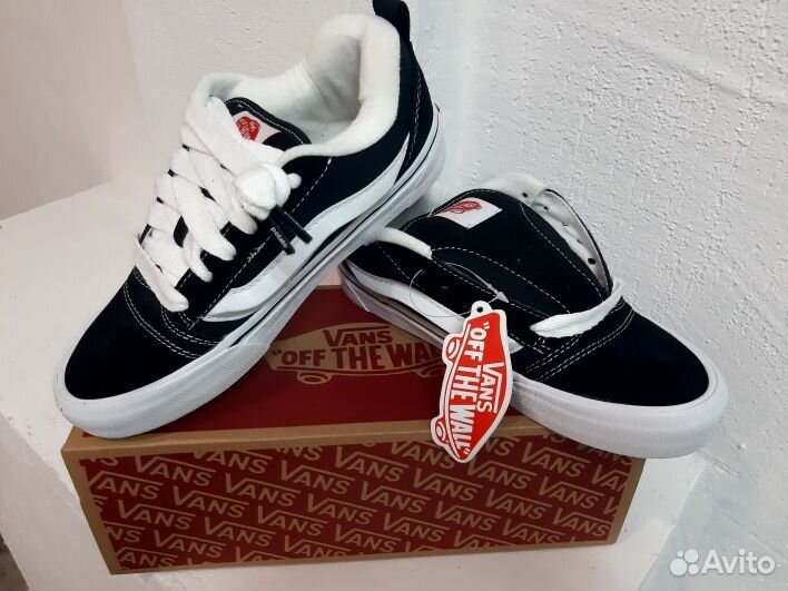 Кроссовки кеды Vans Knu-Skool VR3 кожаные 40р