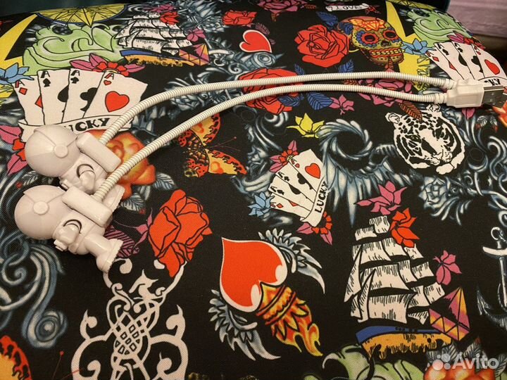 Светильник для клавиатуры USB Космонавт 2 шт