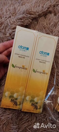 Зубная паста atomy