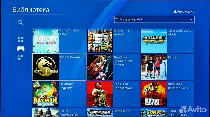 Прошитая Sony Playstation 4 Pro (9.00) с играми