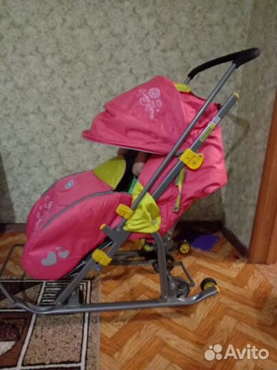 Санки-коляска