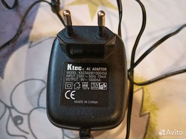 Зарядное устройство Адаптер ktek as