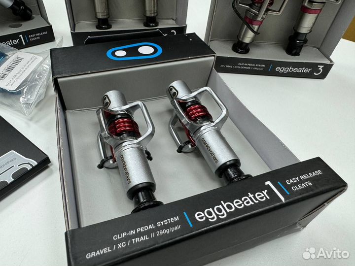 Контактные педали CrankBrothers Eggbeater 1 + шипы