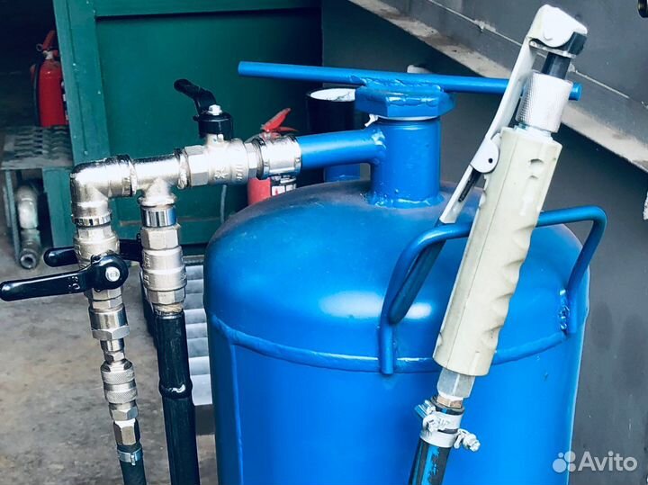 Пескоструйный аппарат 50 л новый
