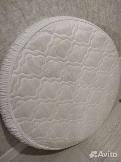 Матрас детский круглый 75х75