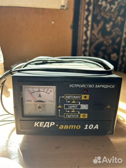 Зарядное устройство кедр авто для аккумуляторов