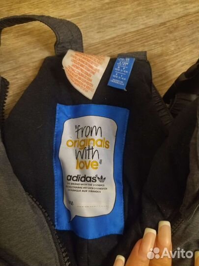 Спортивный костюм adidas (комбинезон+куртка),р 104