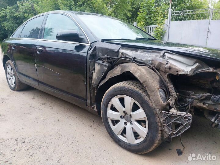 Audi A6 3.1 AT, 2007, битый, 333 000 км
