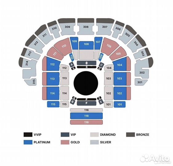 Билет UFC 294 silver abu dabi