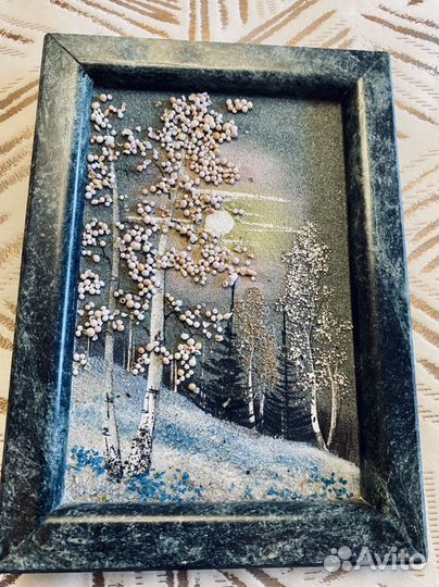 Картина из натурального камня