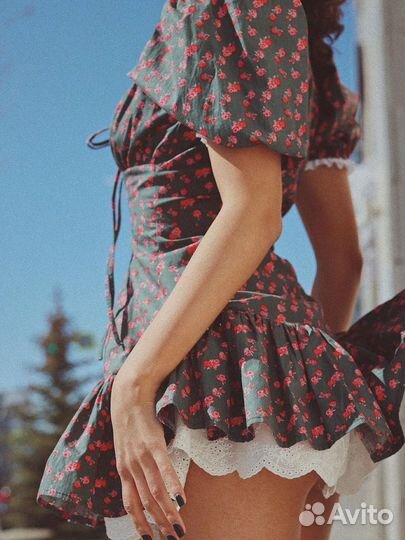 Платье новое эйфория zara lime toptop