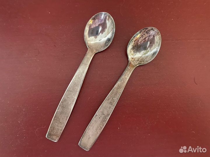 Комплект ложек, мельхиор, Таллин СССР