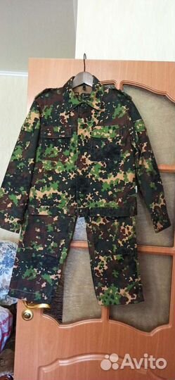 Костюм камуфляжный кадетский. Размер 40, рост 152