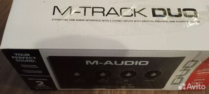 Аудиокарта m audio m track duo