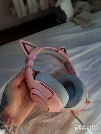 Наушники с кошачьими ушками