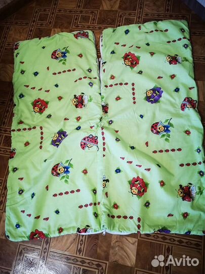 Зимний конверт в прогулочную коляску