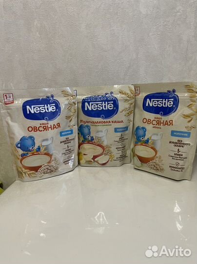 Молочные каши Nestle