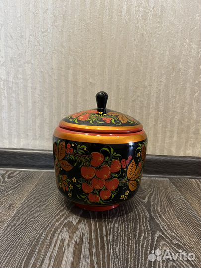 Хохлома бочонок