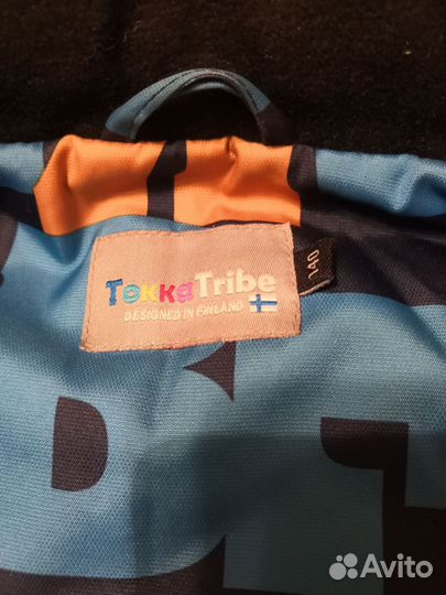 Утеплённая куртка для мальчика 140