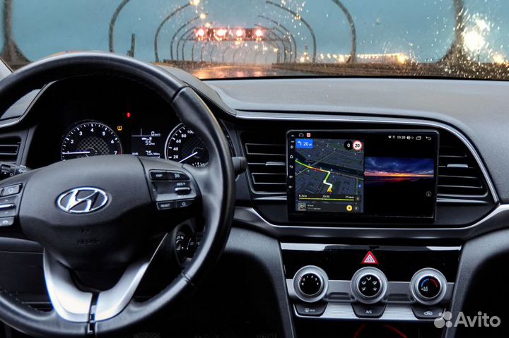 Магнитола Hyundai Elantra CN7 Android IPS экран