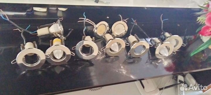 Точечные встраиваемые светильники