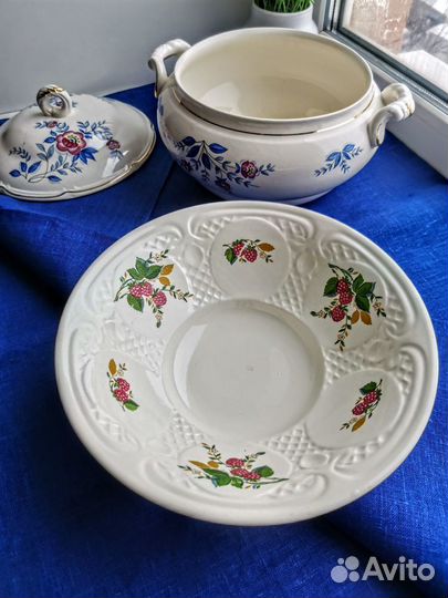 Супница тарелки зик Конаково СССР