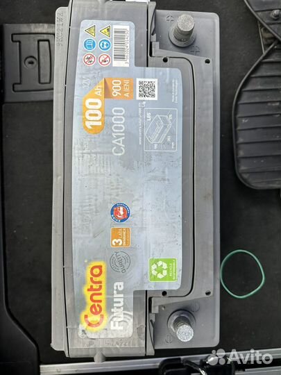 Аккумулятор автомобильный 100 ah
