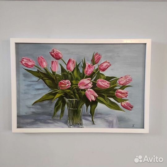 Картина маслом на холсте морской пейзаж природа