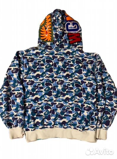 Зип худи Bape shark оригинал