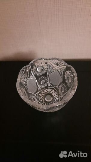 Хрустальные салатники СССР