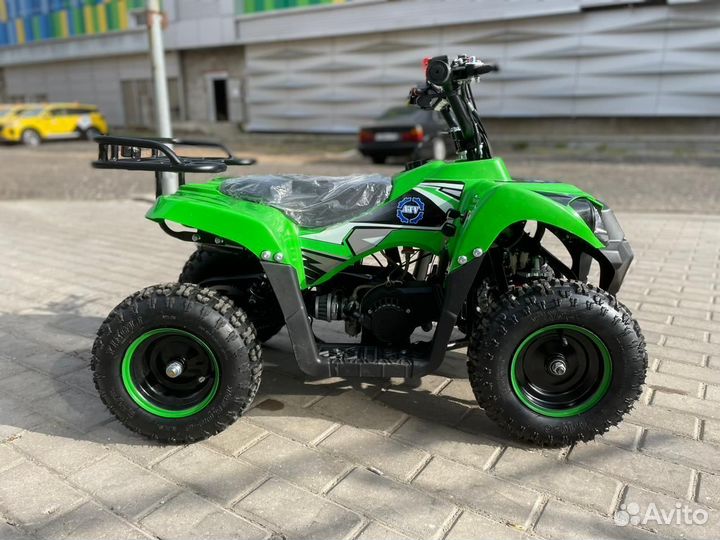 Квадроцикл детский ATV Basic Х16 E-start зеленый